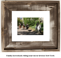 family horseback riding near me in Groton, New York